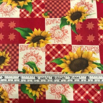 Sunflower Fields by Angela Anderson for VIP by Cranston 1012/74063-R