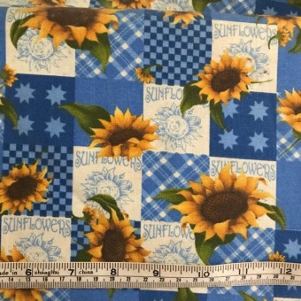 Sunflower Fields by Angela Anderson for VIP by Cranston 1012/74063-B