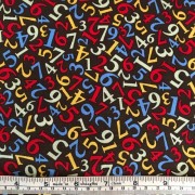 Count with Me - Tossed Numbers David Textiles DT-8756-8C