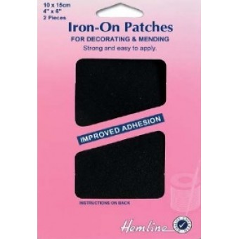 Iron-On Patches - Black