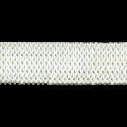 9mm white elastic