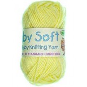 Baby Soft - 4 ply Baby Knitting Yarn - Lemon Baby Soft - 4 ply Baby Knitting Yarn - Lemon