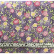 Sew Happy Floral (lilac) by Jean Tia