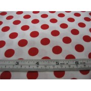 large red spots on white b/g large red spots on white b/g