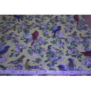 "Songbirds", birds on yellow b/g by Cranston "Songbirds", birds on yellow b/g by Cranston