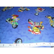 Chicks on blue b/g by Timeless Treasures C8179 Chicks on blue b/g by Timeless Treasures C8179