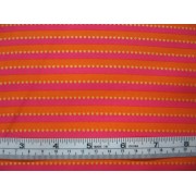 "New Tiny Ticking", pink/orange stripe by Holly Holderman LHO4036 "New Tiny Ticking", pink/orange stripe by Holly Holderman LHO4036