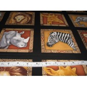 African animals by Timeless Treasures C5570 African animals by Timeless Treasures C5570