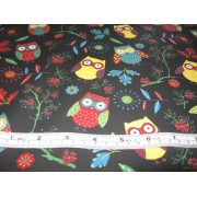 Owls on black b/g by SSS GL6897-02 Owls on black b/g by SSS GL6897-02