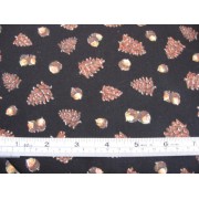 "Shades of Autumn", acorns by Classic Cottons, #7055 "Shades of Autumn", acorns by Classic Cottons, #7055