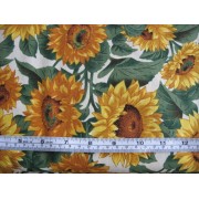 "Sunflower Farm" by VIP on cream b/g 1012/V1521-E "Sunflower Farm" by VIP on cream b/g 1012/V1521-E
