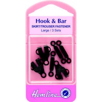 Hook & Bar - black