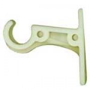 Plastic Brackets - 50mm - Ivory Plastic Brackets - 50mm - Ivory