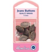 Jeans Buttons - Brass