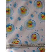 "Rubber Ducky Bubble" by Michael Miller Fabrics #CX3608 "Rubber Ducky Bubble" by Michael Miller Fabrics #CX3608