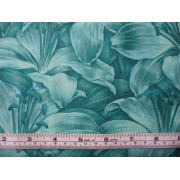 "Rainbow Lilly", emerald by Fabric Freedom #481-7 "Rainbow Lilly", emerald by Fabric Freedom #481-7