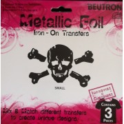Metallic Foil Craft Stickers Iron-On Transfers